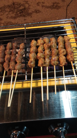 bakso goreng dan bakso bakar