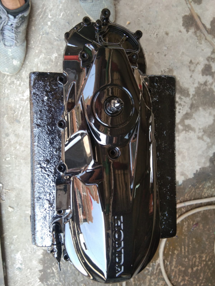 Body repair mobil motor