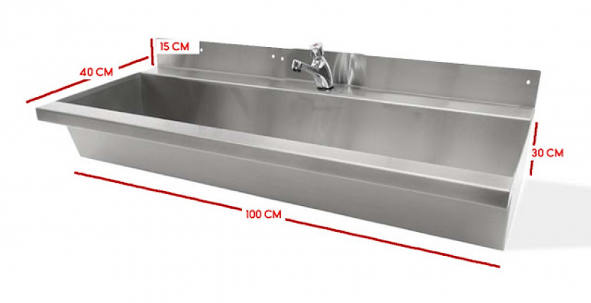 Wastafel Panjang 100 Cm