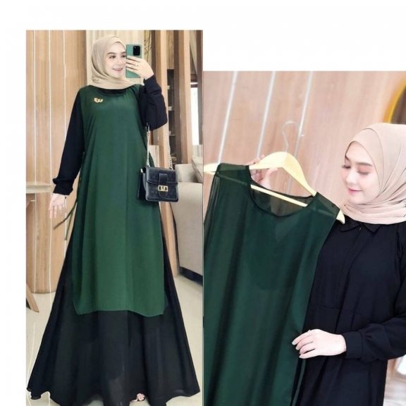 DRES SET ROMPI ORI LEBEL