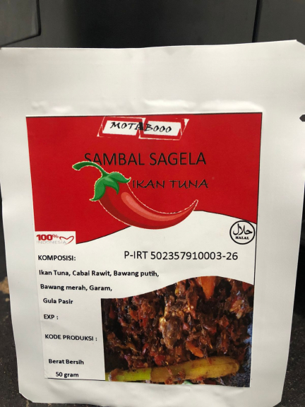 SAMBAL SAGELA IKAN TUNA