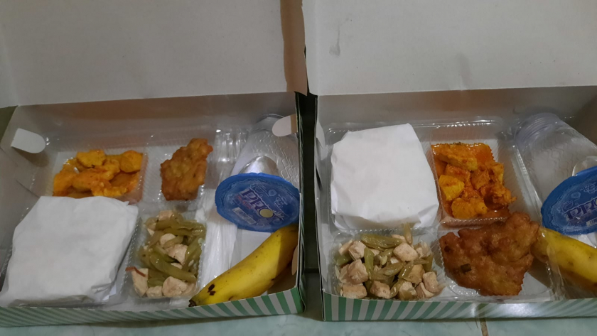 Nasi kotak dan Snack kotak