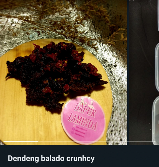 dendeng balado crunchy