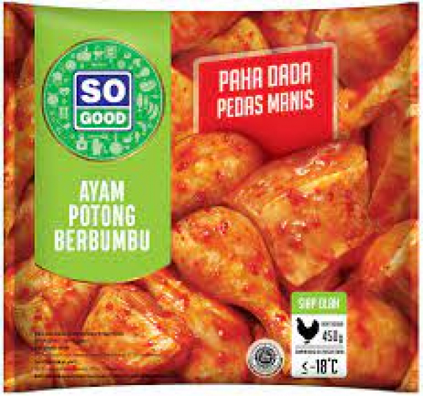 So Good Ayam Potong Pedas Manis 450gram