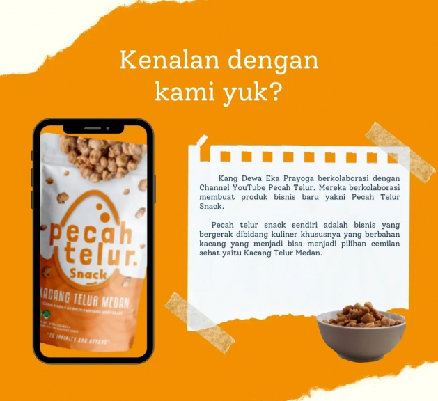 Snack Pecah Telur (Kacang Telur Medan)