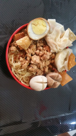 Mie ayam jamur