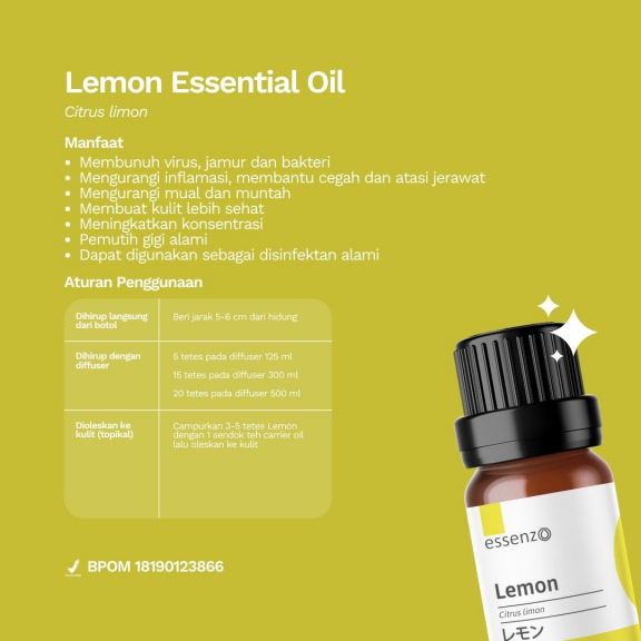 Lemon Essential Oil