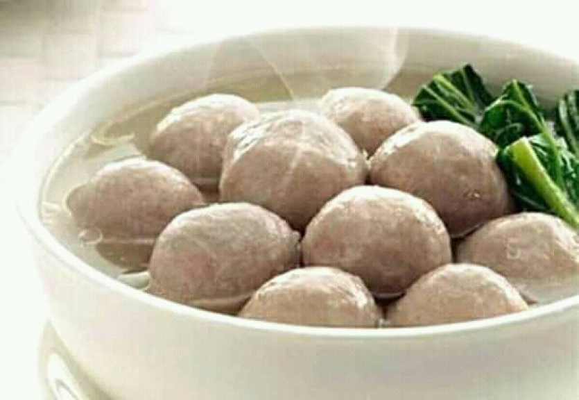 Bakso kuah tanpa mie 