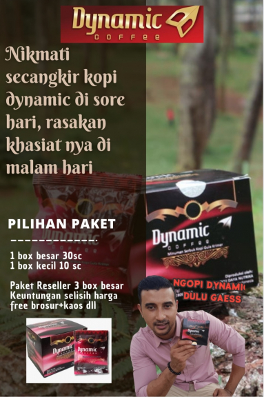 Kopi Dynamic untuk stamina pria 