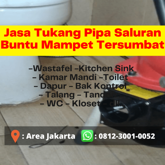 PROFESIONAL, 0812-3001-0052, Jasa Saluran Mampet Cempaka Putih