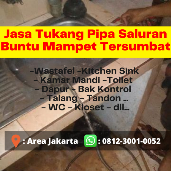 PROFESIONAL, 0812-3001-0052, Jasa Saluran Mampet Cempaka Putih