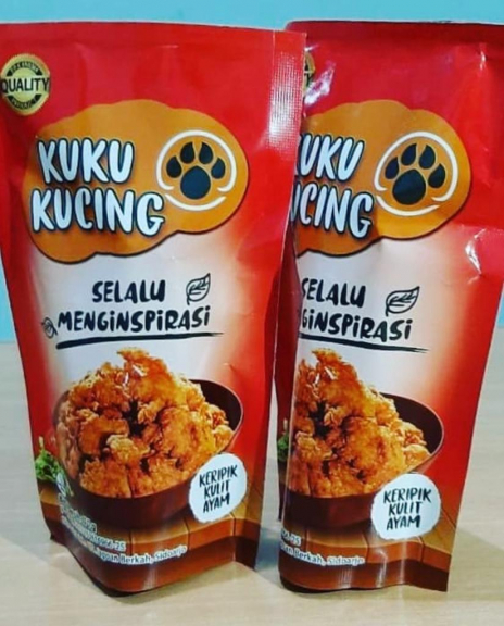 KUKU KUCING Keripik Kulit Ayam