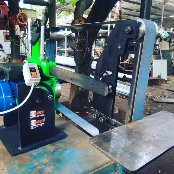 Mesin belt grinder hotsell
