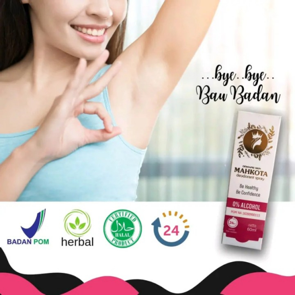 Mahkota Deodorant Spray