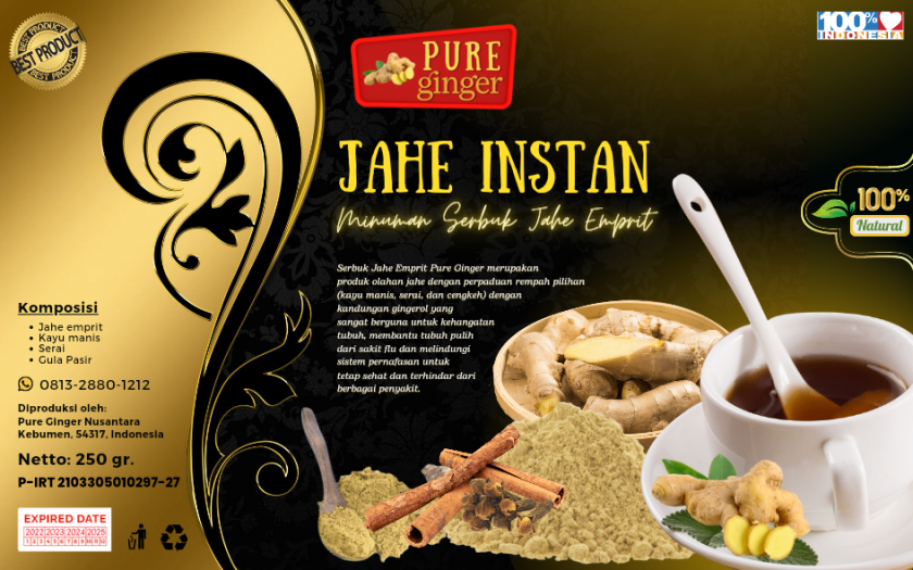 Serbuk Jahe Pure Ginger