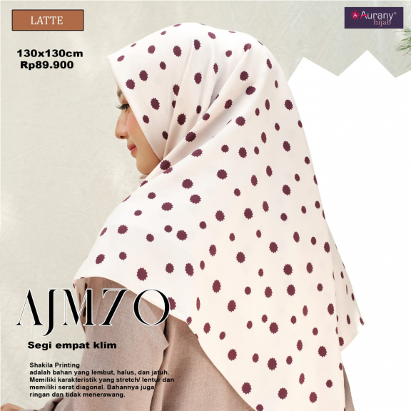 Aurani khimar polka