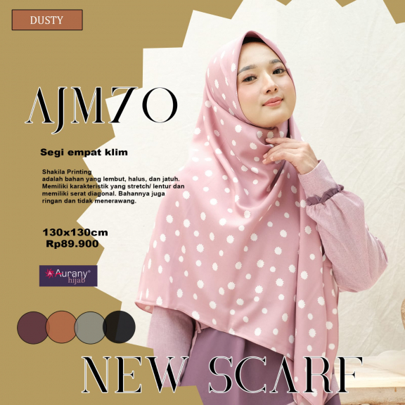 Aurani khimar polka