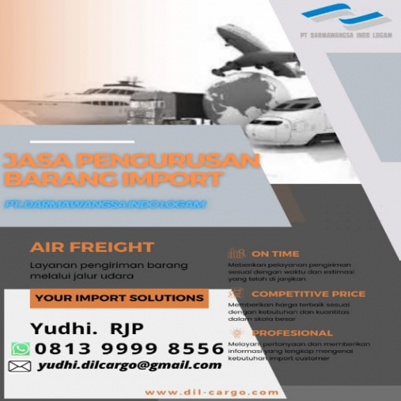 Jasa Import Resmi/borongan/door to door