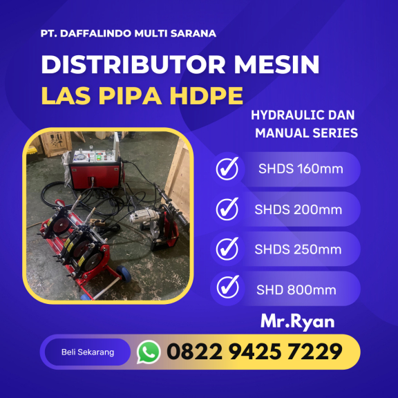 Mesin Pemanas Pipa Hdpe 2 Inch