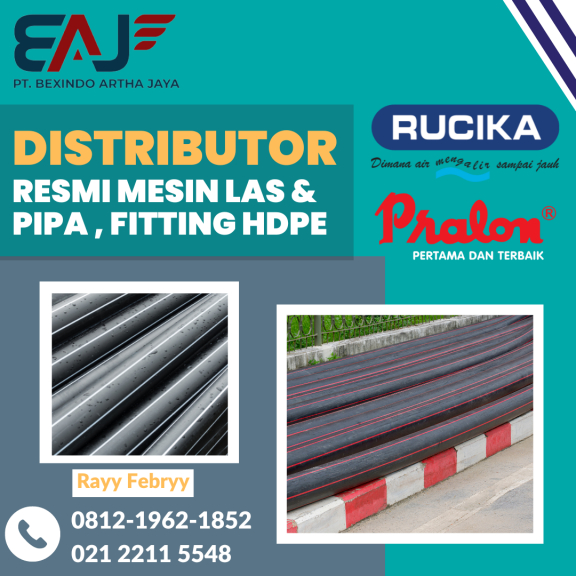 Pipa HDPE 6 Inch PN10 | Pipa HDPE Batangan 6 Meter Murah