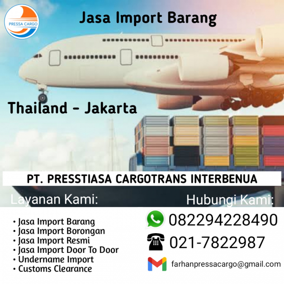 Jasa Import Barang Dari Thailand Door To Door