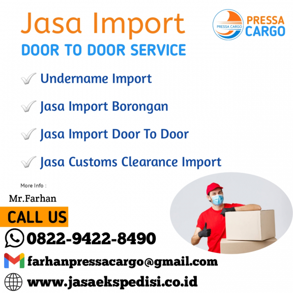 Jasa Import Door To Door | PRESSA CARGO