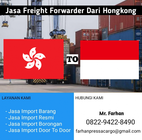 Forwarder Import dari Hongkong