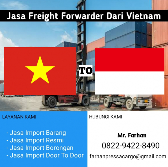 forwarder Import dari Vietnam