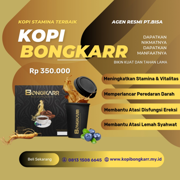 Kopi Bongkar Stamina Wa: 081315086645 COD Free Ongkir 