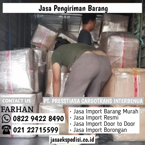 Pressa Cargo Forwarder China Indonesia