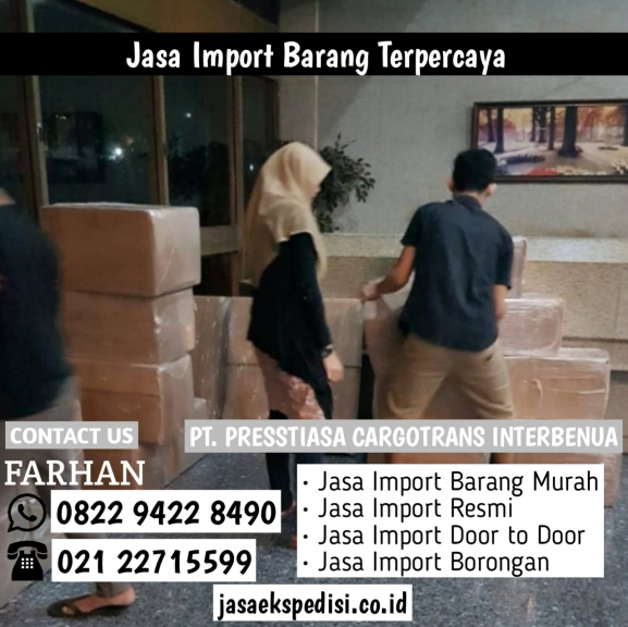 Pressa Cargo Forwarder China Indonesia