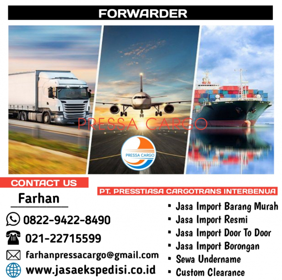  Forwarder Barang Import Asia Eropa | Pressa Cargo