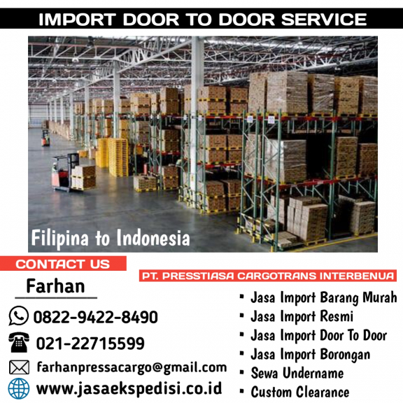 Jasa Import Alat Pertanian | Pressa Cargo