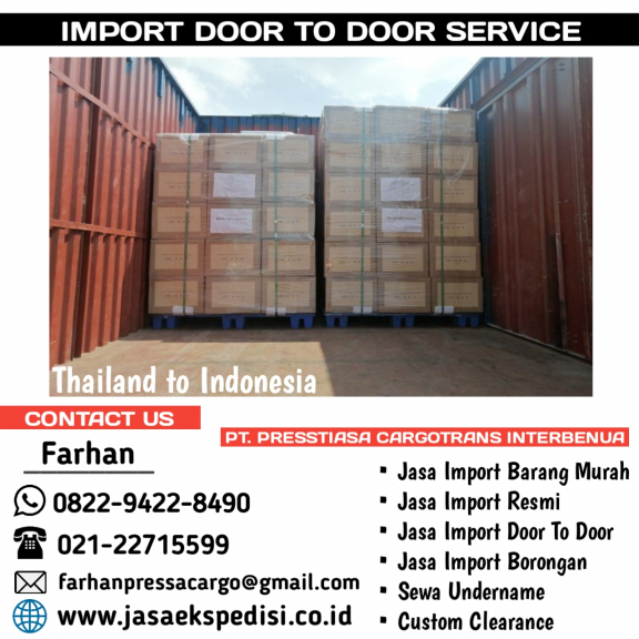 Jasa Import Singapore ke Indonesia