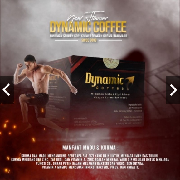 Kopi Dynamic 1 Slop (10 Sachet)