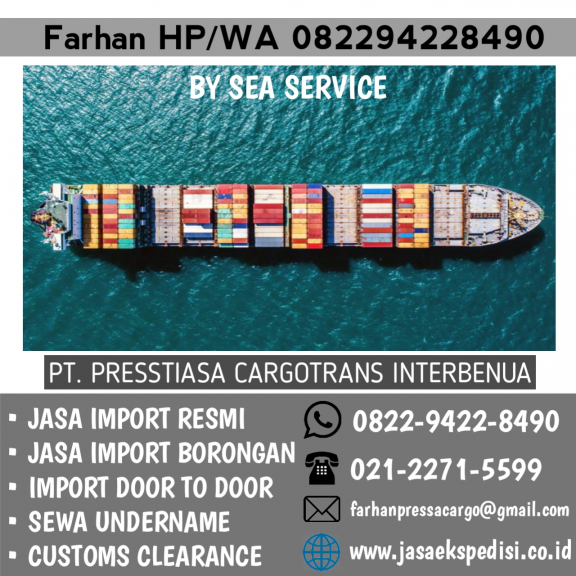 Jasa Import Barang Pindahan | 082294228490