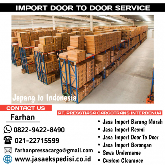 Spesialis Jasa Import Door To Door dari Korea