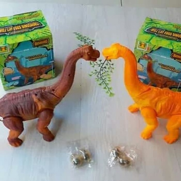 MAINAN ANAK DINOSAURUS / DINOSAURUS BRACHIOSAURUS / DINO TELUR