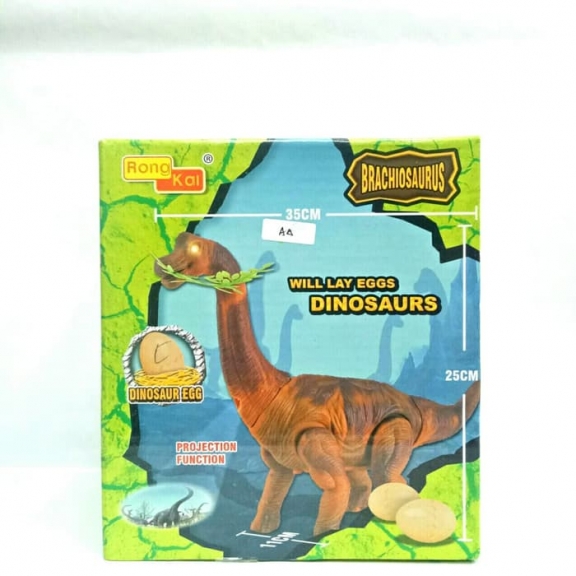 MAINAN ANAK DINOSAURUS / DINOSAURUS BRACHIOSAURUS / DINO TELUR