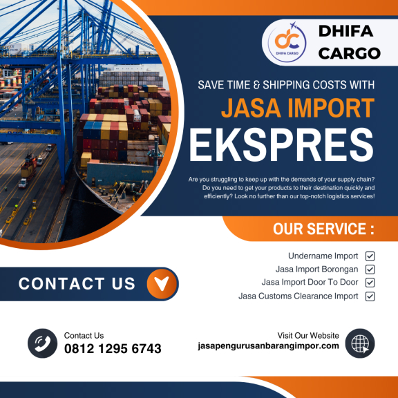 Jasa Import Dari India | Dhifa Cargo - 081212956743