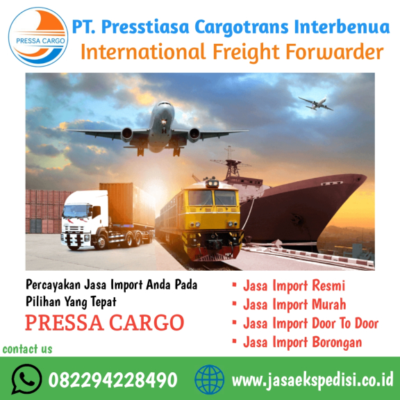 Jasa Import Singapore | PRESSA CARGO