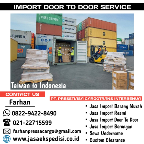 Jasa Import Borongan Door To Door Korea Selatan - Pressa Cargo