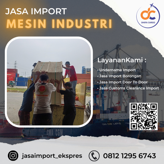 Jasa Import Mesin Dari Singapore - By Sea 