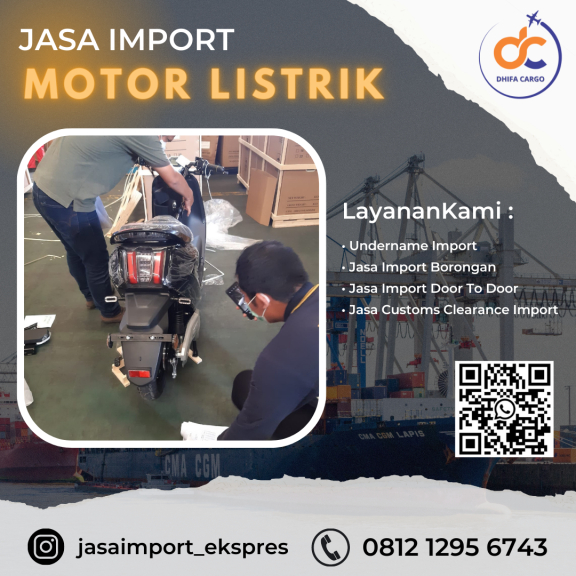 Jasa Import Spare Part Motor - From Singapore By Air