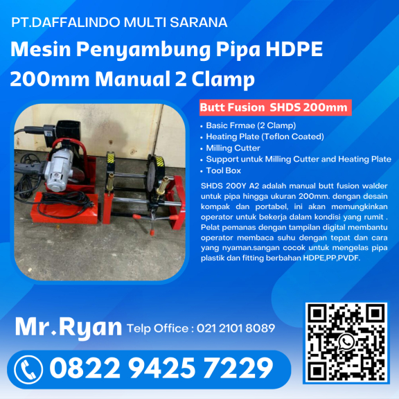 Alat Las Hdpe - Mesin Hdpe Jakarta Murah