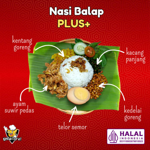 [Kedai Tora Gulon] Nasi Balap Plus