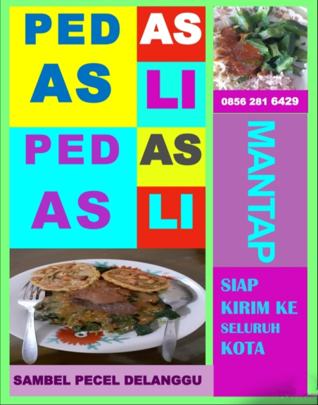 SAMBEL PECEL ASLI DELANGGU