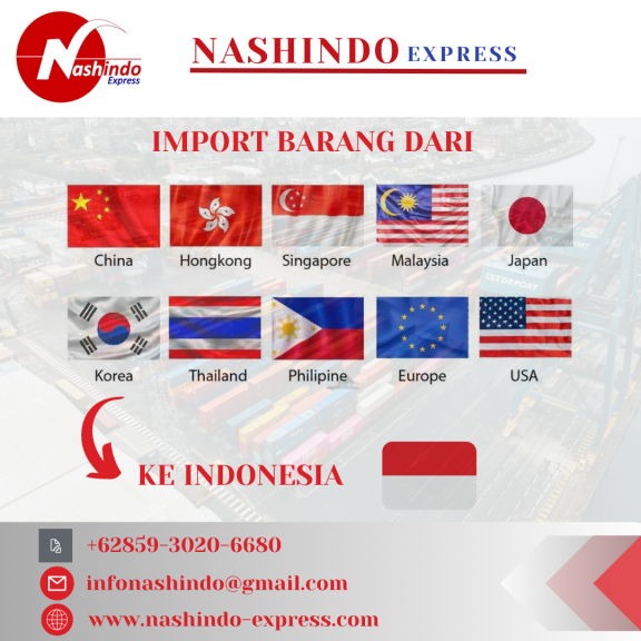 Jasa Import Door to Door dari India ke Indonesia