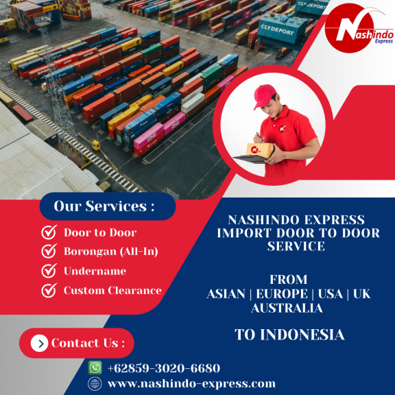 JASA IMPORT DOOR TO DOOR MESIN INDUSTRY DARI JAPAN TO JKT