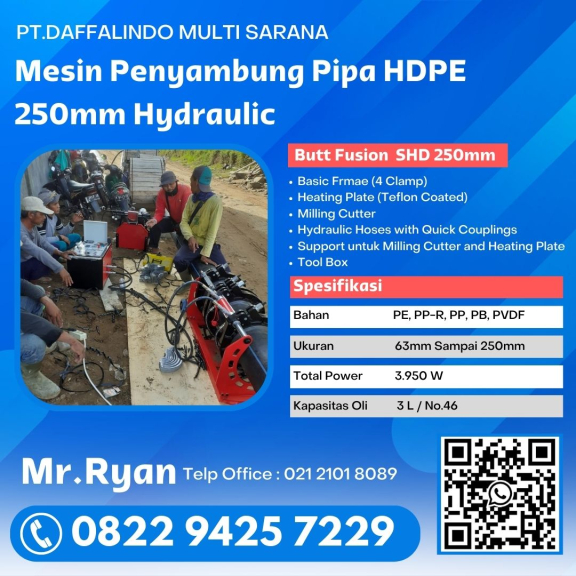 ****** Fusion Welding Machine - Pusat Alat Las Pipa Hdpe